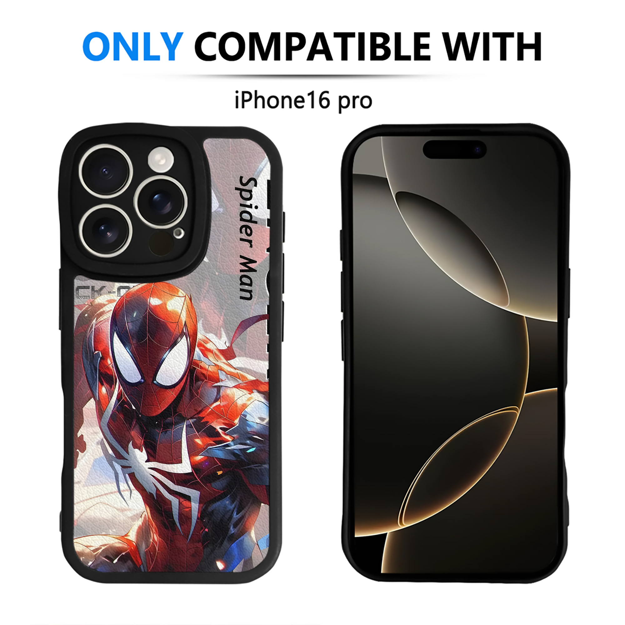 （画像用） アベンジャーズ The Avengers 【iPhone 16シリーズ対応】シリコンスマホケース（レザー調） 材質：シリコン